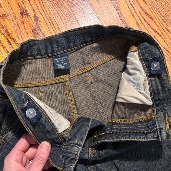 Faded Glory Dark blue Gray Relaxed Carpenter Jeans - w27 L27 - Picture 10 of 15